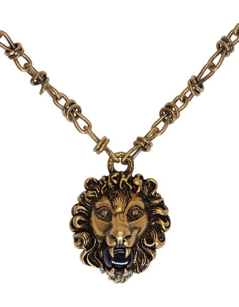 gucci fashion rings lion|gucci lion head necklace.